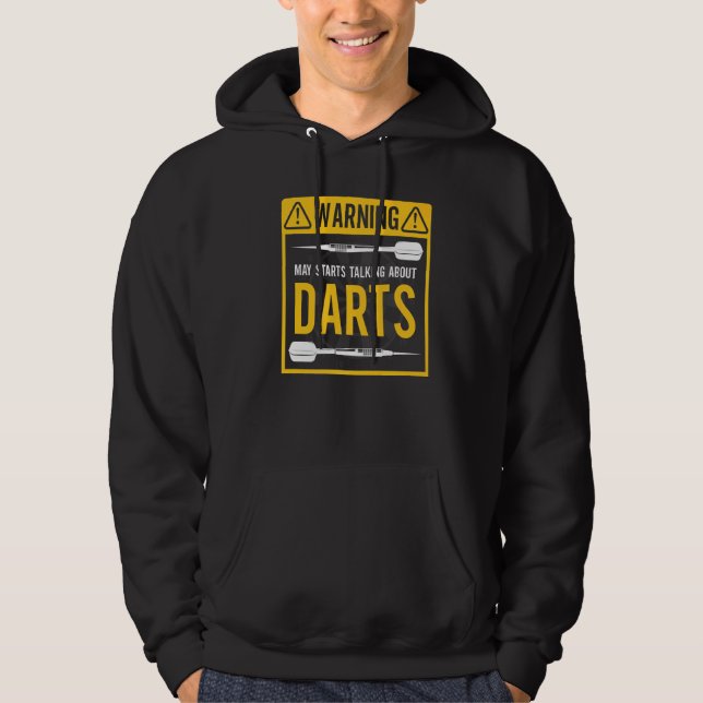 Sudadera Dardos Con Tablero Para Jugadores De Dardos (Anverso)
