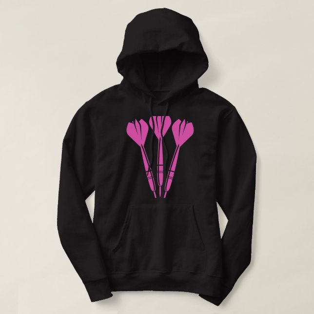 Sudadera Dardos divertidos para jugadores de dardos Pally 2 (Diseño del anverso)