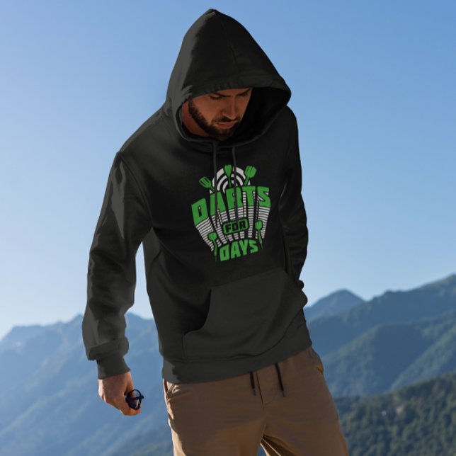 Sudadera Dardos por días - Jugador Dart legendario (Subido por el creador)