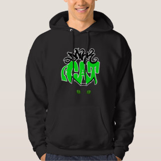 Sudadera Dark cat in graffiti art Hoodie