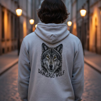 Sudadera Dark Wolf Energy Hoodie