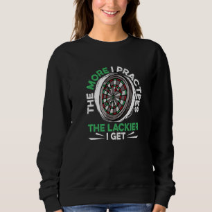 Sudadera Dart Darts Player Cuanto más practico más pobre