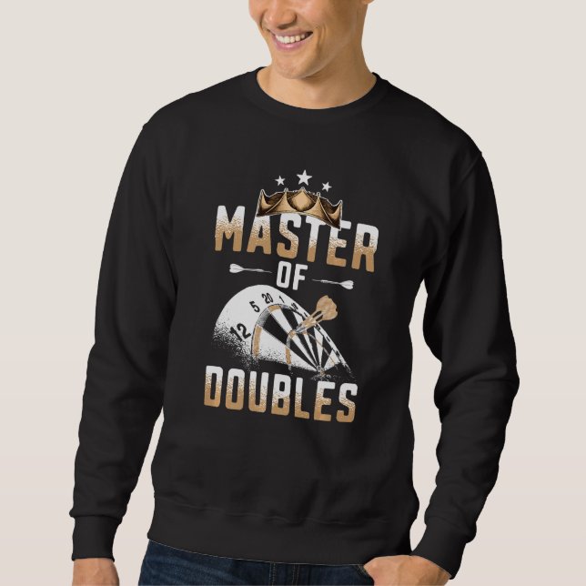 Sudadera Dart Player Darts Master Of Doubles (Anverso)