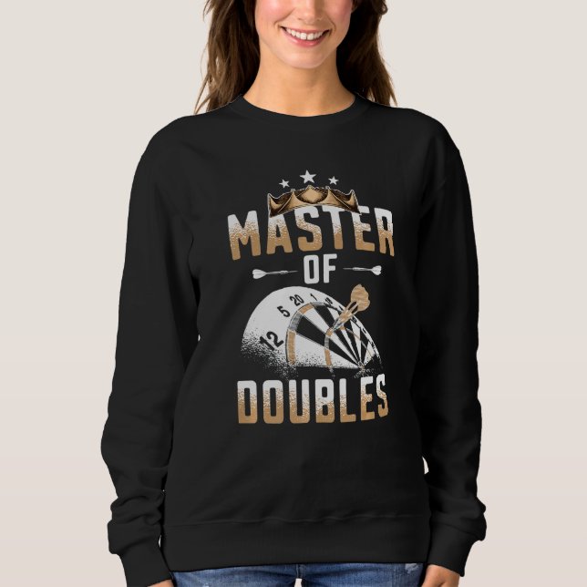 Sudadera Dart Player Darts Master Of Doubles (Anverso)