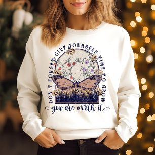 Sudadera Darte tiempo para crecer