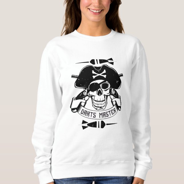 Sudadera Darts - Darts Master Skull (Anverso)