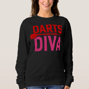 Sudadera Darts Diva Women Dart Player Dart