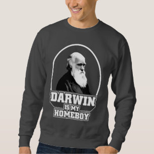 Sudadera Darwin es mi Homeboy