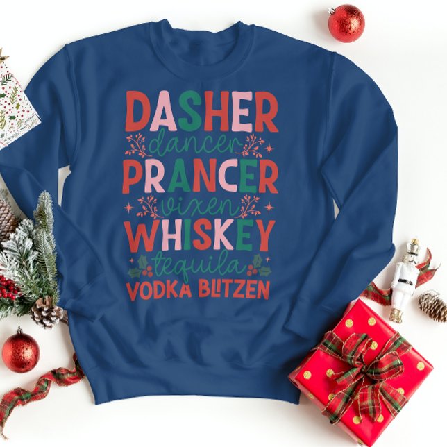 Sudadera Dasher Dancer Prancer Sweshirt (Subido por el creador)