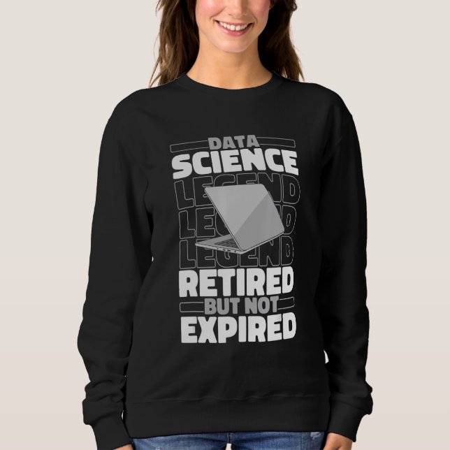 Sudadera Data Analyst Retired Engineer   Business Data Scie (Anverso)