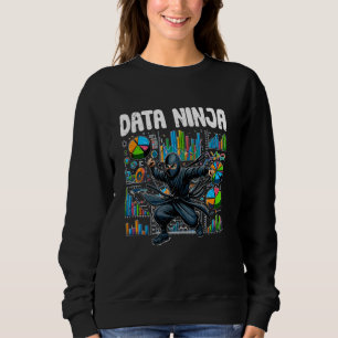 Sudadera Data Ninja Divertido Data Science Proep Learning P