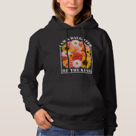 Sudadera Daughter of The King Identity in Christ Flower