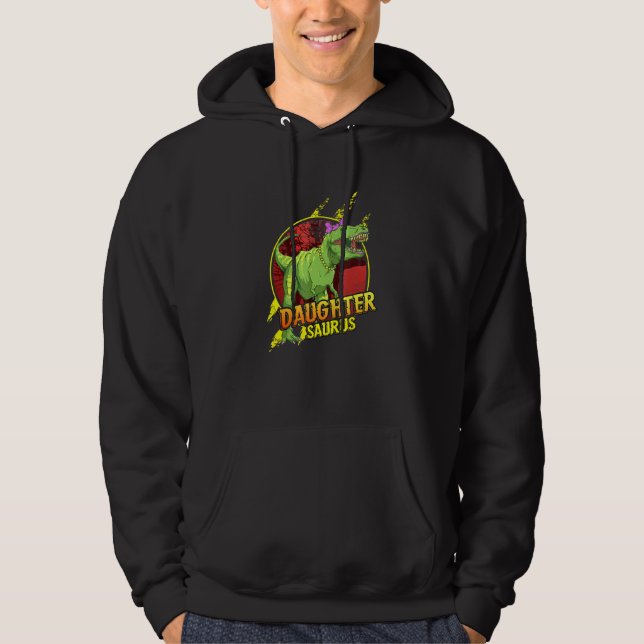 Sudadera Daughtersaurus Guay T Rex Daughter Dinosaur (Anverso)