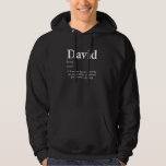 Sudadera David God Definition Funny Nombre Birthday Dav<br><div class="desc">David God Definition Funny First Name Birthday David Pride</div>