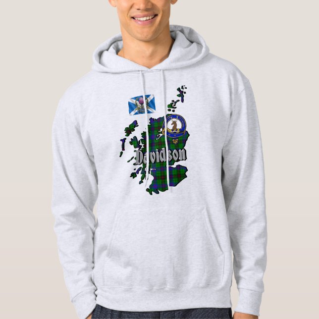 Sudadera Davidson Clan Badge Hoodie (Anverso)
