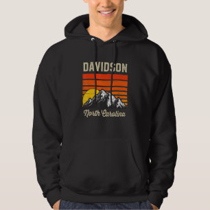 Sudadera Davidson North Carolina Retro City State Vintage U