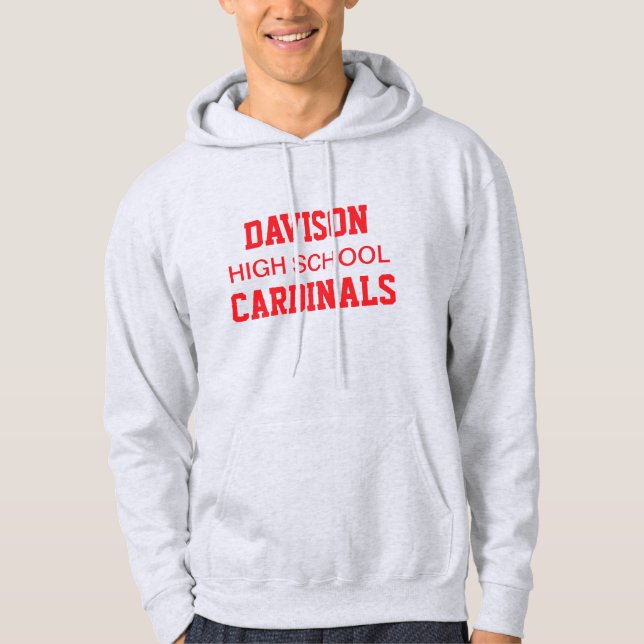 Sudadera Davison High School Printed Hoodie (Anverso)