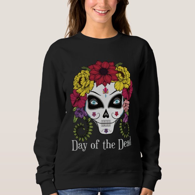 Sudadera Day of the Dead Sugar Skull (Anverso)
