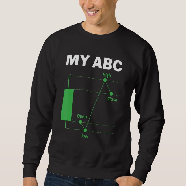 Sudadera Day Trading Quote My ABC Stockbroker Market Trader (Anverso)