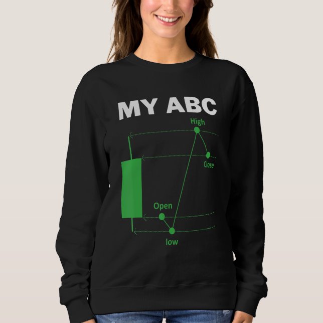 Sudadera Day Trading Quote My ABC Stockbroker Market Trader (Anverso)