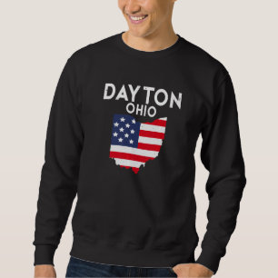 Sudadera Dayton Ohio EE. UU. Estado América Viajar Ohioan P