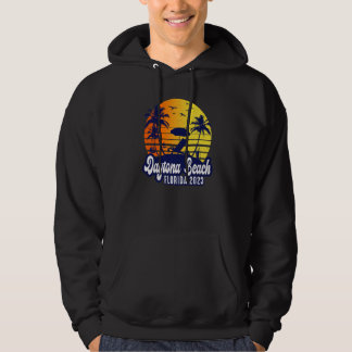 Sudadera Daytona Beach 2023 Florida Sunset Beach Retro Prem