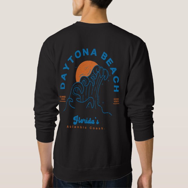 SUDADERA DAYTONA BEACH FLORIDA VERANO VACACIONES (Reverso)