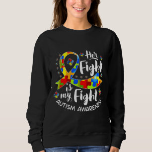 Sudadera Dc Su Lucha Es Mi Lucha Concienciar Al Autismo Aut