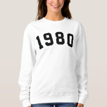 Sudadera de 1980