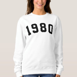 Sudadera de 1980
