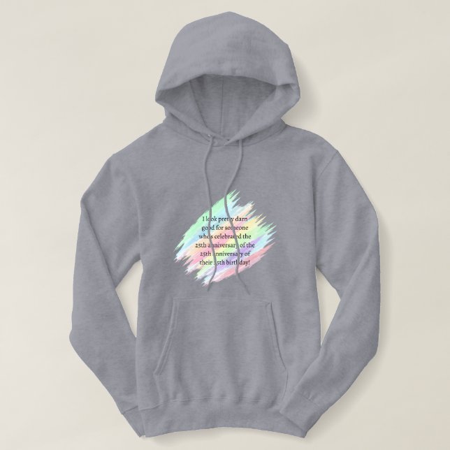 Sudadera De 75 años & más (Diseño del anverso)