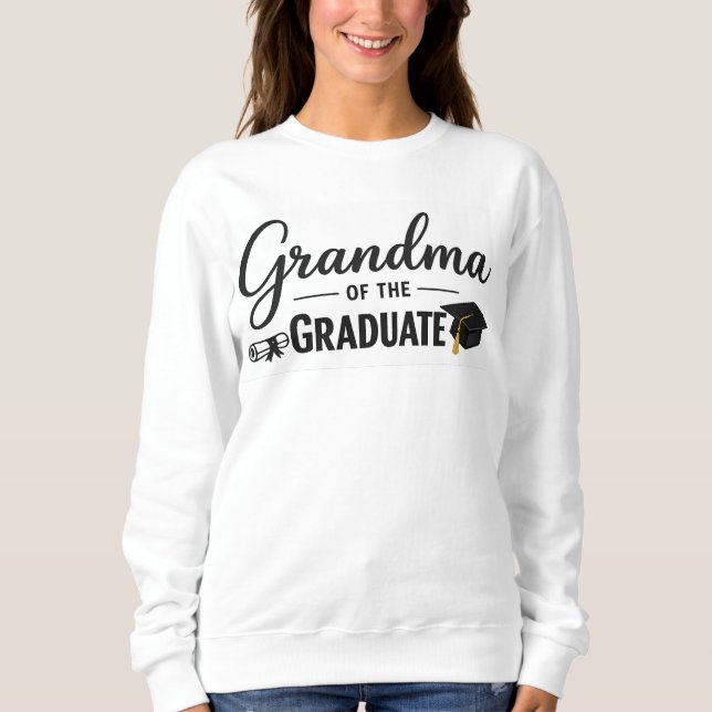 Sudadera de Abuela del Graduado, Clase de 2026 (Anverso)
