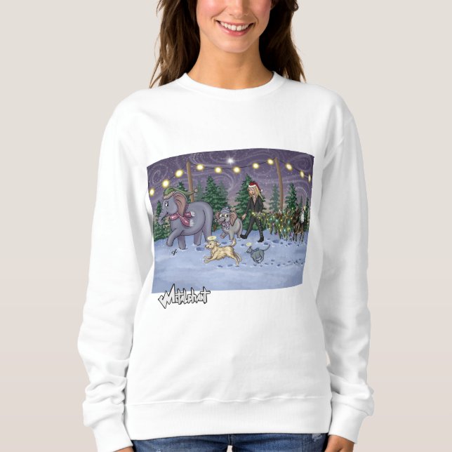 Sudadera de adulto Metalphant Family Tree (Anverso)