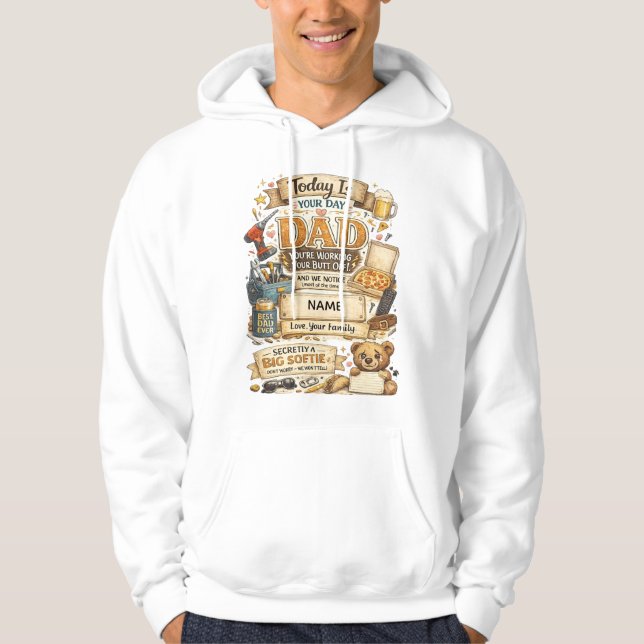 Sudadera de Agradecimiento para Papá | Regalo Pers (Anverso)