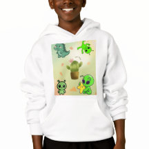 sudadera de alienígena lindo y cactus, Agrega un t
