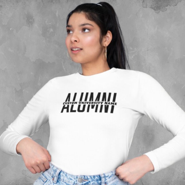 Sudadera de Alumno - Camisa Universitaria Personal (Custom University Graduation Alumni Shirt)