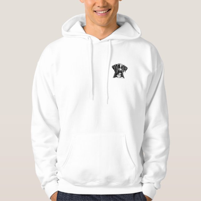 Sudadera de amante de los perros - Cara de cachorr (Anverso)