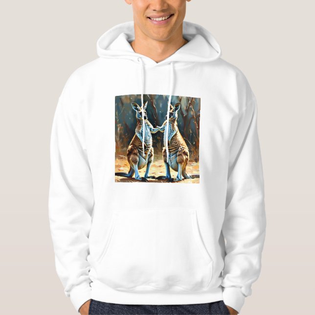 Sudadera de amigos de Kangaroo (Anverso)