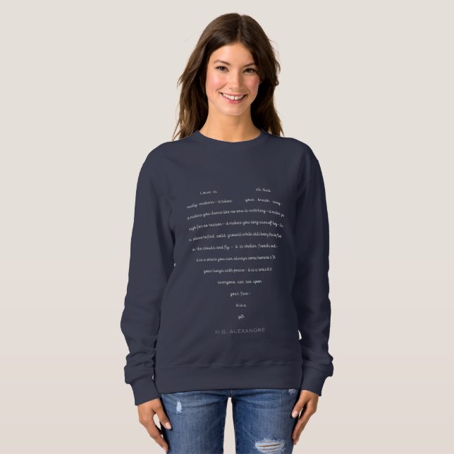 Sudadera de Amor Es ... (Anverso completo)