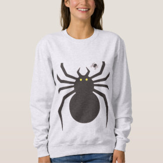 Sudadera de araña negra – Rastrero espeluznante mi