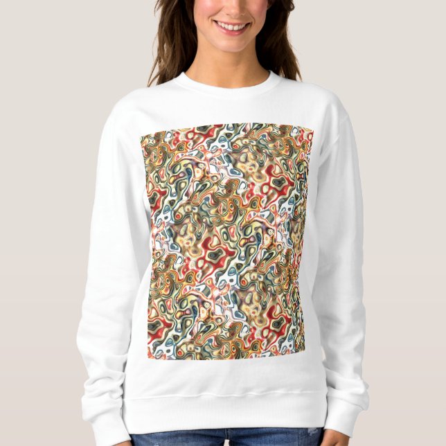 Sudadera de Arte Abstracto (Anverso)