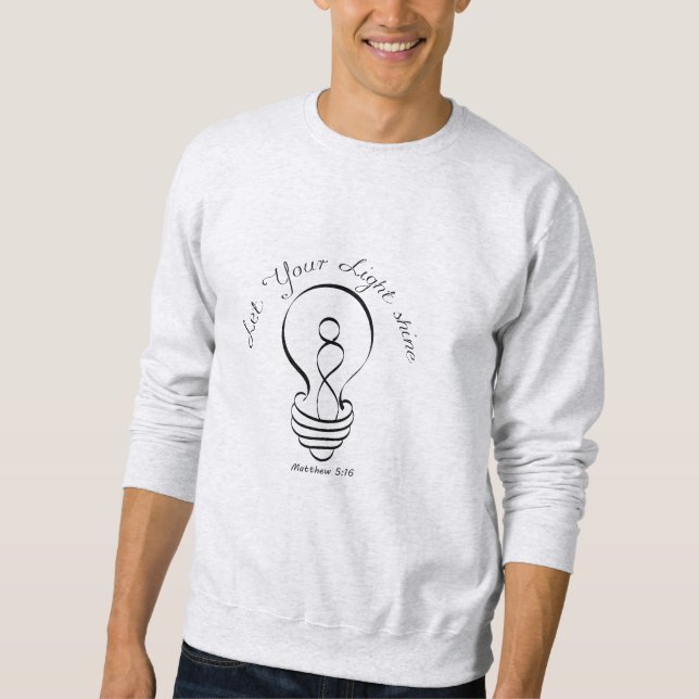 Sudadera de arte cristiano (Anverso)
