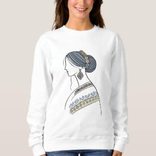 Sudadera de arte folclórico de Ucrania   Gráfico