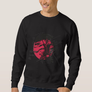 Sudadera de Arte Japonés Samurái Guerrero Honor So
