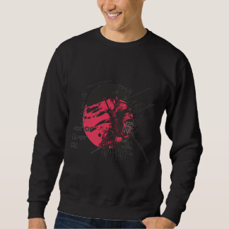 Sudadera de Arte Japonés Samurái Guerrero Honor So