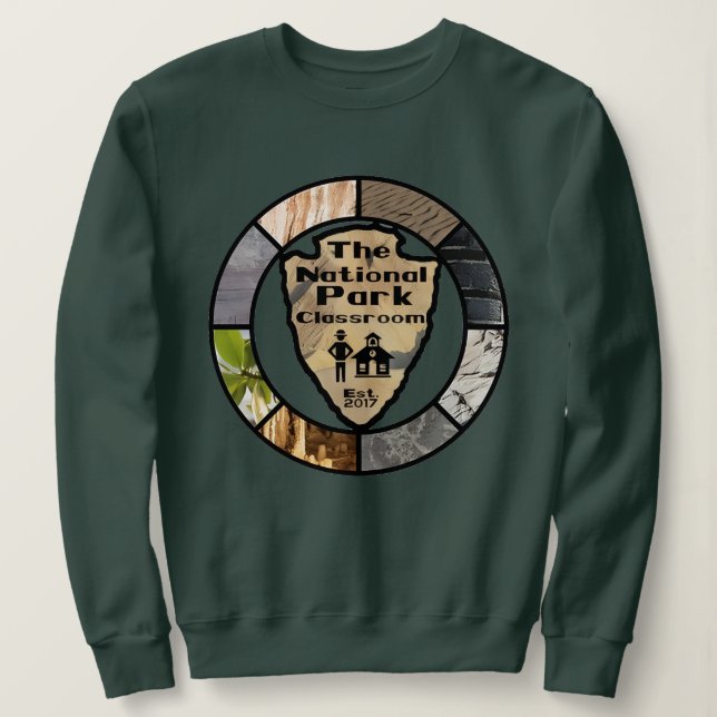 Sudadera de aula del parque nacional (Anverso del diseño)