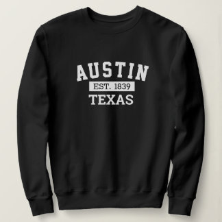 Sudadera de Austin Texas - Est 1839 Capucha de rec