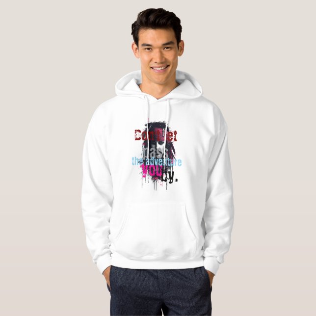 Sudadera de Aventura de Arte Callejero (Anverso completo)