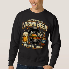 Sudadera de Bebo Cerveza y Asó Cosas