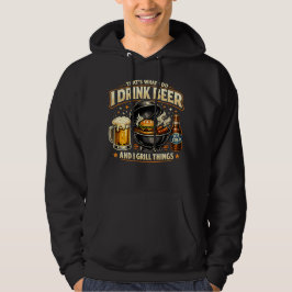 Sudadera de Bebo Cerveza y Asó Cosas
